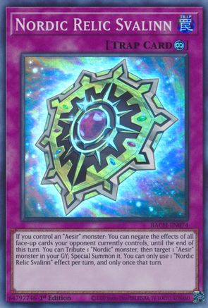 Image of Nordic Relic Svalinn [BACH-EN074] Super Rare