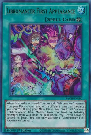 Image of Libromancer First Appearance [BACH-EN090] Ultra Rare