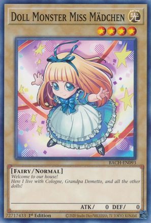 Image of Doll Monster Miss Madchen [BACH-EN093] Common