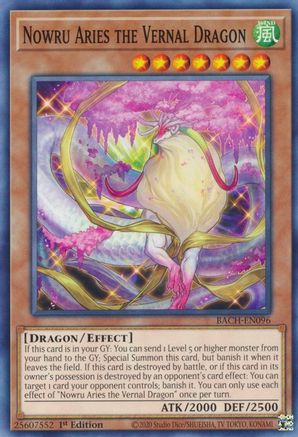 Image of Nowru Aries the Vernal Dragon [BACH-EN096] Common