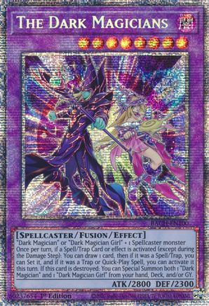 Image of The Dark Magicians [BACH-EN100] Starlight Rare
