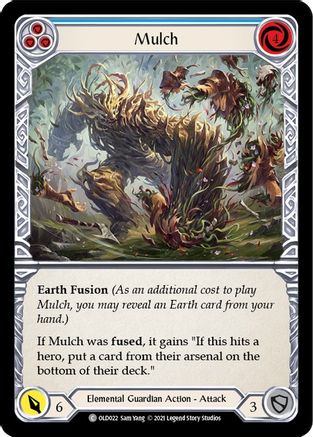 Image of Mulch (Blue) [OLD022] (Tales of Aria Oldhim Blitz Deck)  1st Edition Normal