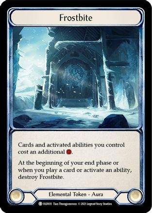 Image of Frostbite // Seismic Surge [OLD031 // OLD032] (Tales of Aria Oldhim Blitz Deck)