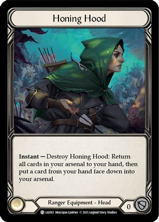 Image of Honing Hood [LXI003] (Tales of Aria Lexi Blitz Deck)  1st Edition Normal