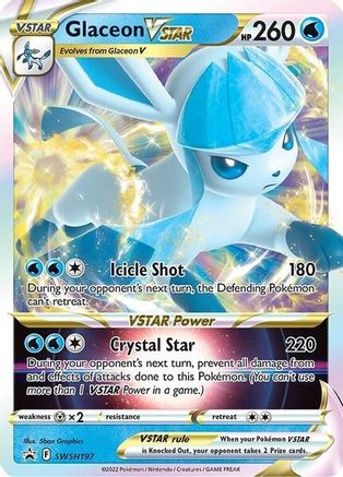 Image of Glaceon VSTAR (SWSH197) [Sword & Shield: Black Star Promos]