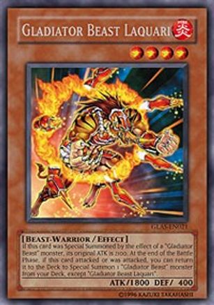 Image of Gladiator Beast Laquari [GLAS-EN021] Rare