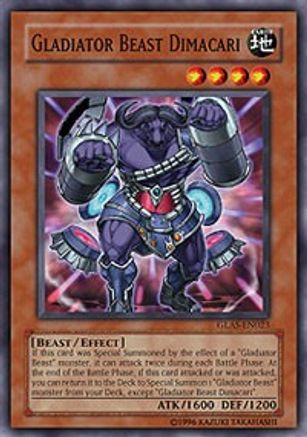 Image of Gladiator Beast Dimacari [GLAS-EN023] Common