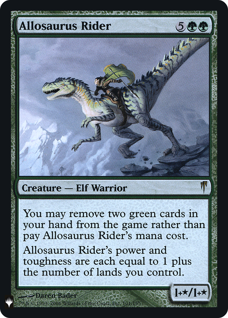 Image of Allosaurus Rider [Mystery Booster]