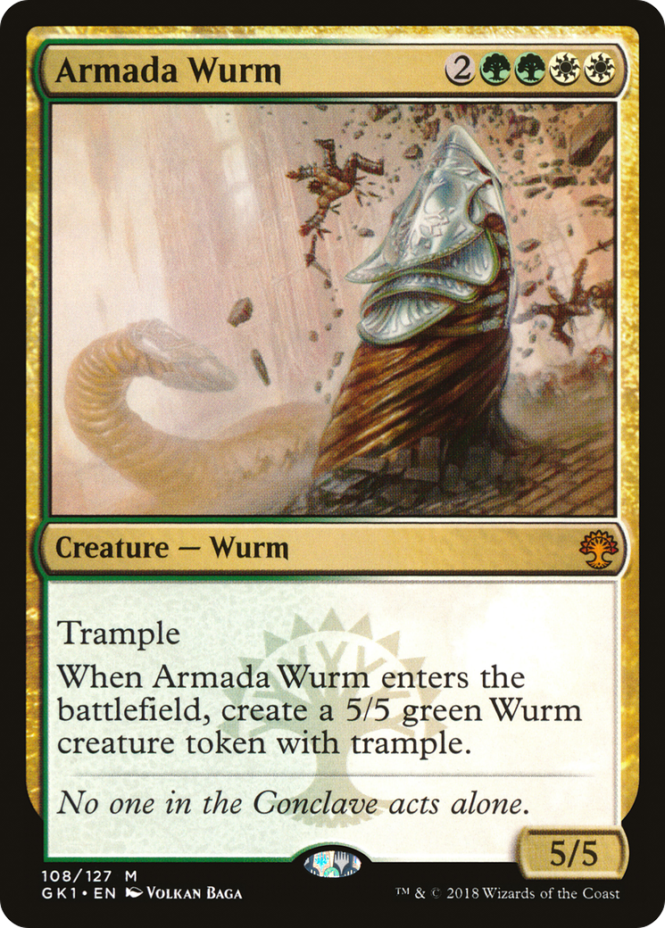 Image of Armada Wurm [Guilds of Ravnica Guild Kit]