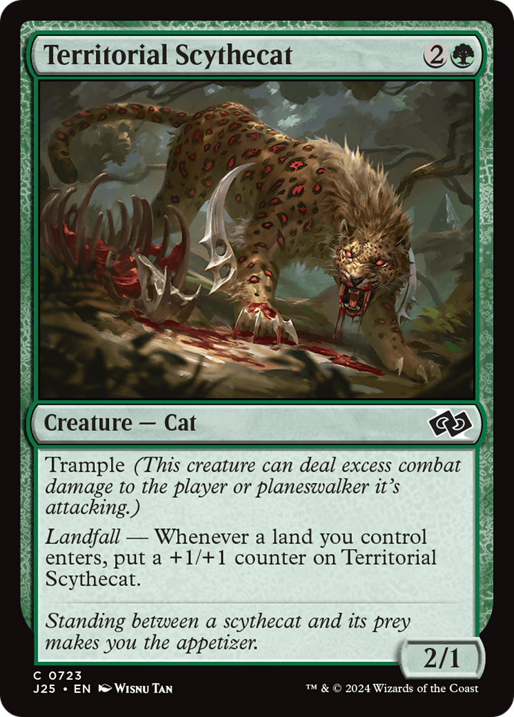 Image of Territorial Scythecat [Foundations Jumpstart]