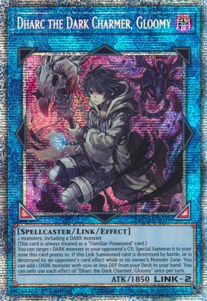 Image of Dharc the Dark Charmer, Gloomy [BACH-EN049] Starlight Rare