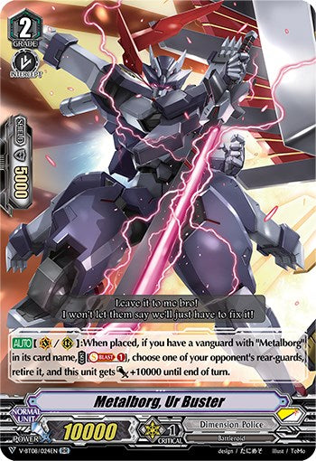 Image of Metalborg, Ur Buster (V-BT08/024EN RR) [Silverdust Blaze]