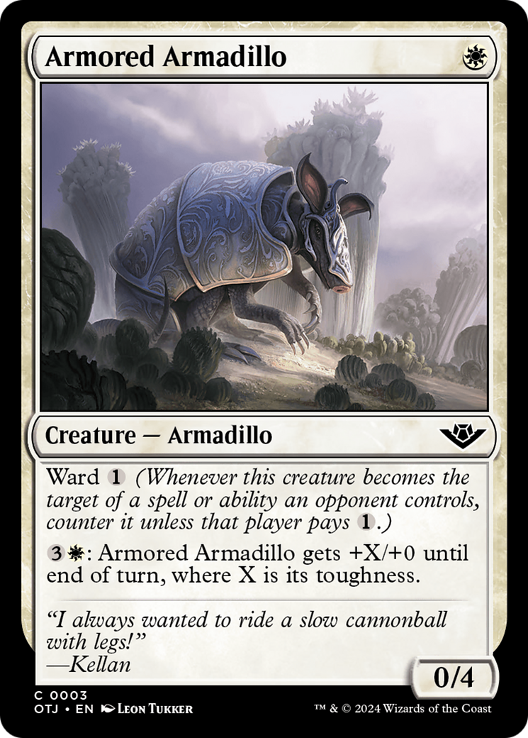 Image of Armored Armadillo [Outlaws of Thunder Junction]