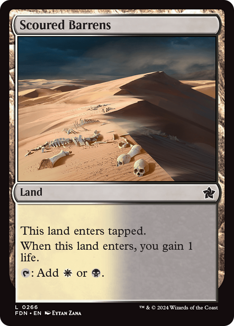 Image of Scoured Barrens [Foundations]