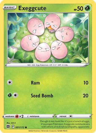 Image of Exeggcute (001/172) [Sword & Shield: Brilliant Stars]