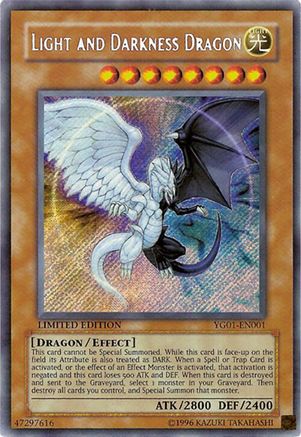 Image of Light and Darkness Dragon [YG01-EN001] Secret Rare