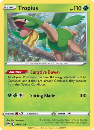Image of Tropius (005/172) [Sword & Shield: Brilliant Stars]