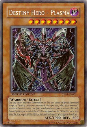 Image of Destiny Hero - Plasma [CT04-EN003] Secret Rare
