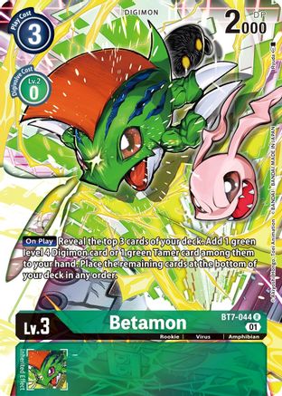 Image of Betamon (Alternate Art) (BT7-044) - Next Adventure