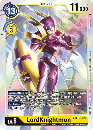 Image of LordKnightmon (2021 Championship Finals Event Pack 1) (BT5-045) - Battle of Omni