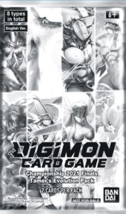Image of Championship 2021 Finals Tamer's Evolution Pack - Digimon Promotion Cards