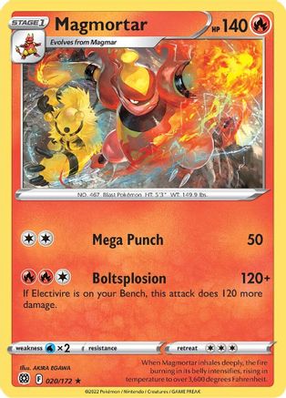 Image of Magmortar (020/172) [Sword & Shield: Brilliant Stars]