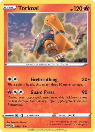 Image of Torkoal (023/172) [Sword & Shield: Brilliant Stars]