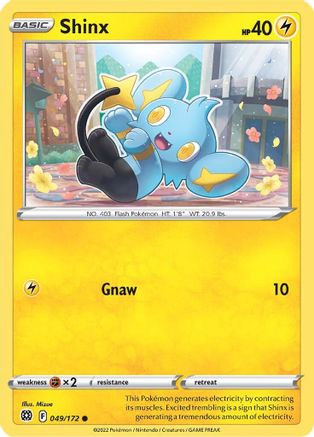 Image of Shinx (049/172) [Sword & Shield: Brilliant Stars]