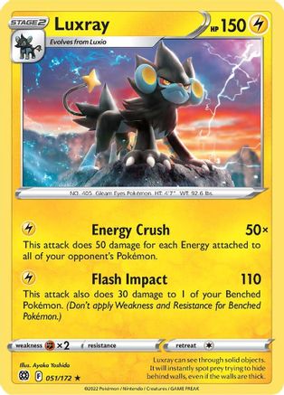 Image of Luxray (051/172) [Sword & Shield: Brilliant Stars]