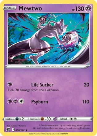 Image of Mewtwo (056/172) [Sword & Shield: Brilliant Stars]