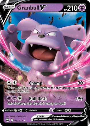 Image of Granbull V (057/172) [Sword & Shield: Brilliant Stars]
