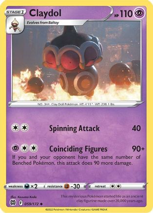 Image of Claydol (059/172) [Sword & Shield: Brilliant Stars]