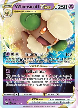 Image of Whimsicott VSTAR (065/172) [Sword & Shield: Brilliant Stars]