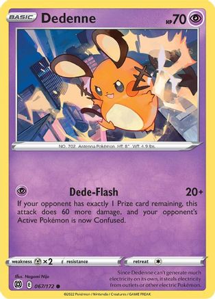 Image of Dedenne (067/172) [Sword & Shield: Brilliant Stars]