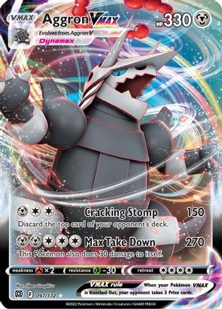 Image of Aggron VMAX (097/172) [Sword & Shield: Brilliant Stars]