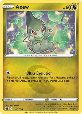 Image of Axew (110/172) [Sword & Shield: Brilliant Stars]