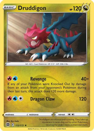Image of Druddigon (113/172) [Sword & Shield: Brilliant Stars]