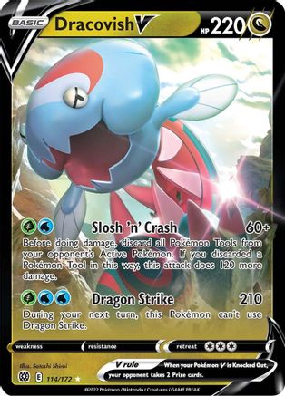 Image of Dracovish V (114/172) [Sword & Shield: Brilliant Stars]