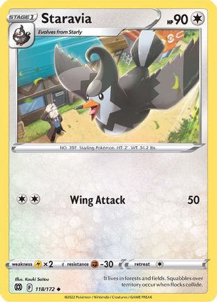 Image of Staravia (118/172) [Sword & Shield: Brilliant Stars]
