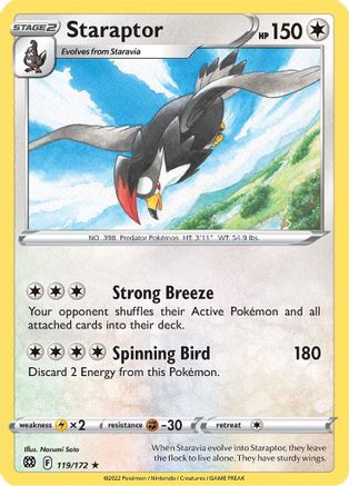 Image of Staraptor (119/172) [Sword & Shield: Brilliant Stars]