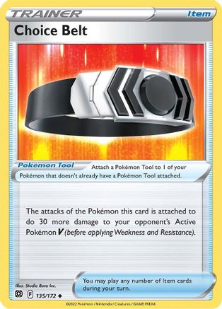 Image of Choice Belt (135/172) [Sword & Shield: Brilliant Stars]