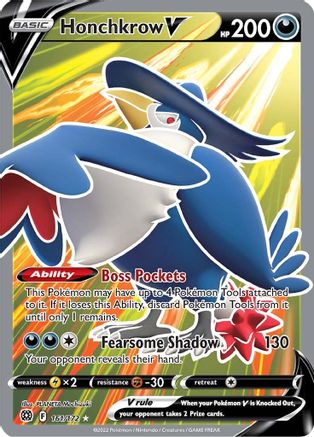 Image of Honchkrow V (161/172) [Sword & Shield: Brilliant Stars]