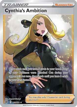 Image of Cynthia's Ambition (169/172) [Sword & Shield: Brilliant Stars]