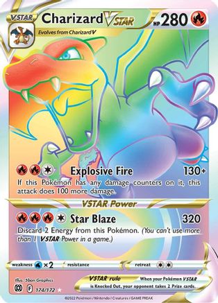 Image of Charizard VSTAR (174/172) [Sword & Shield: Brilliant Stars]