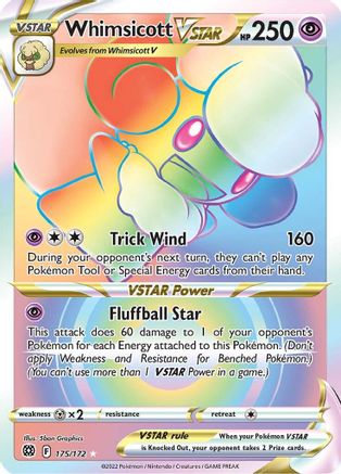 Image of Whimsicott VSTAR (175/172) [Sword & Shield: Brilliant Stars]