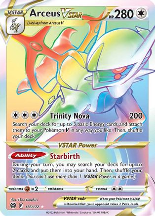 Image of Arceus VSTAR (176/172) [Sword & Shield: Brilliant Stars]