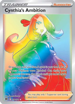Image of Cynthia's Ambition (178/172) [Sword & Shield: Brilliant Stars]