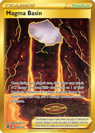 Image of Magma Basin (185/172) [Sword & Shield: Brilliant Stars]