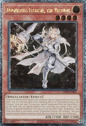 Image of Dogmatika Ecclesia, the Virtuous [OP18-EN001] Ultimate Rare
