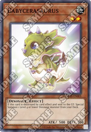 Image of Babycerasaurus [OP18-EN005] Super Rare